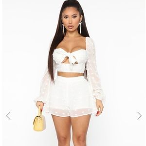 Just Your Girly Short Set